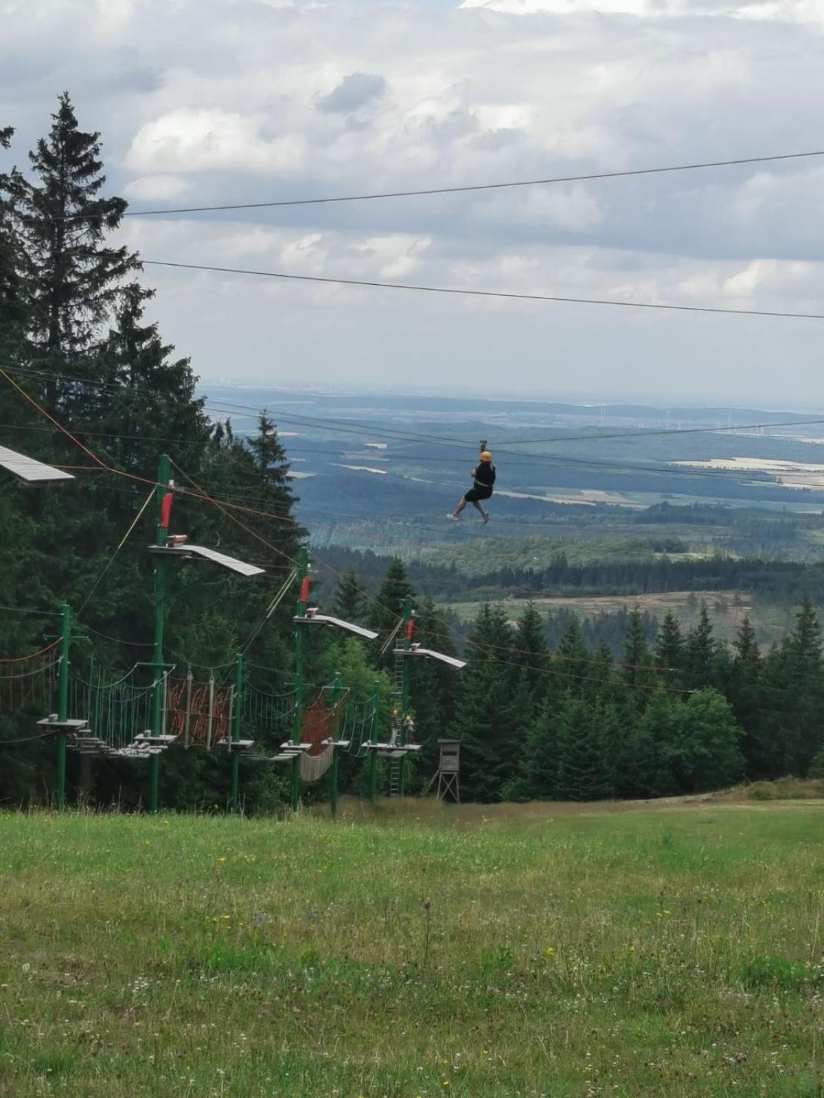 ホテル Der Wolfshof - Dein Zuhause Im Harz ランゲスハイム エクステリア 写真
